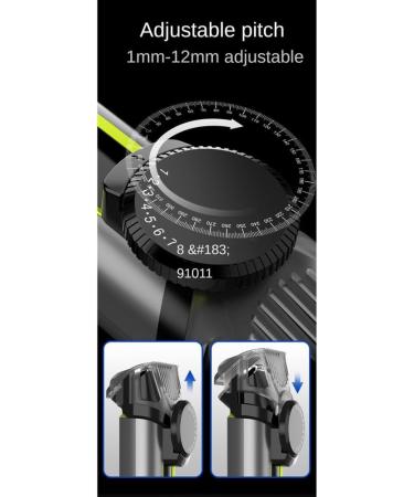 Closer Cordless Rechargeable Hair Clipper & Trimmer Beard Trimmer for Men Adjustable Beard Trimmer with 4 Limit Combs - Buy Online on SooperMarket.com
