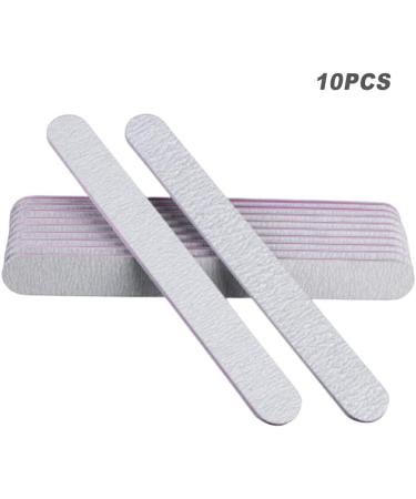 Dajidafu 10 Pieces Dual-sided Nail File Manicure Trimmer Pedicure Equipment Fingernail Trim Tools Trimming Tool for Home Salon Using - Buy Online on SooperMarket.com