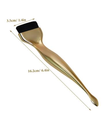 NOLITOY Foundation Brush - Liquid Foundation Makeup Brush with Spoon for Women | Portable Blending Brush for Flawless Application - Buy Online on SooperMarket.com