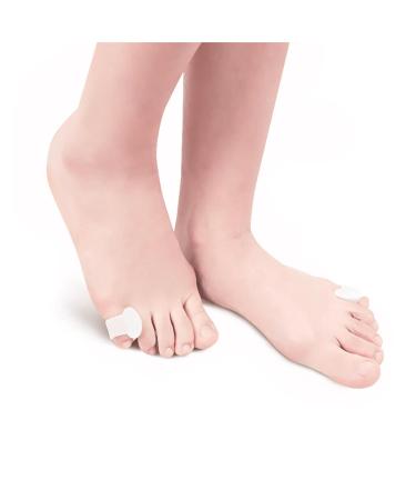 Gel Toe Separators & Straightener for Overlapping & Hammer Toes, Bunion Relief & Pinky Toe Spacers - Electric File for Feet, Light Blue - Buy Online on SooperMarket.com