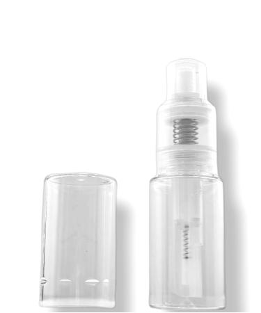 Pump bottle spray bottle for glitter empty.For 25g glitter powder or dipping powder.Reusable powder spray bottle simply in the application