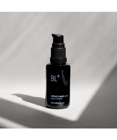 Blue Lagoon BL+ Retinol Cream 0.3% | Sustainable Bioactive Luxury Facial Moisturizer (1 oz | 30 ml) - International Shipping Available - Buy Online on SooperMarket.com