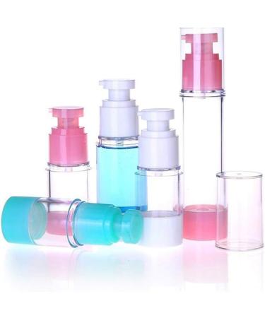 Lurrose Vacuum Container 3PCS 15/30/50ml Airless Pump Bottles Press Pump Cosmetics Container Essence Cleanser Emulsion Storage Dispenser for Travel Travel Spray Bottle Green - Buy Online on SooperMarket.com