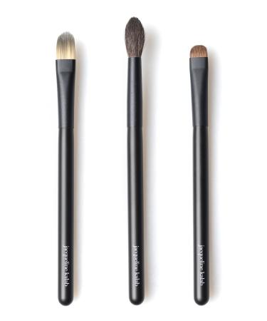 The Perfect Eye Brush Set - Eye Makeup Brushes by Jacqueline Kalab - Artist Length 5.7in