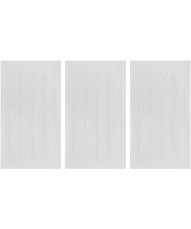 Self-Adhesive False Eyelash Strips Waterproof Lightweight False Eyelash Adhesive Strips for 5 6mm Segmental False Eyelashes (Transparent) - Buy Online on SooperMarket.com