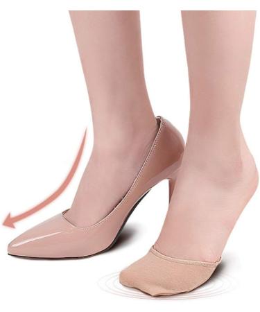 Invisible Toeless Toe Socks 2 Pair | Adjustable Liner for High Heels & Sandals - Buy Online on SooperMarket.com