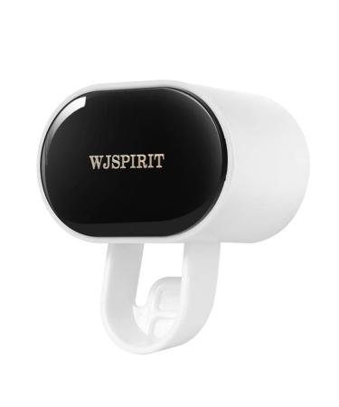 Toothpaste Squeezer Detachable 2 Push Place Plastic Handy Space Saving Toothpaste Squeezer for Bathroom Black