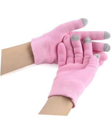 minkissy 10 Pairs Moisturizing Gloves Gels Hand Cover Moisturizing Gel Gloves for Dry Hands Cotton Gloves for Dry Hands Gels Gloves Skin Care Gloves Essential Oil Pink Lotion Polyester Miss - Buy Online on SooperMarket.com