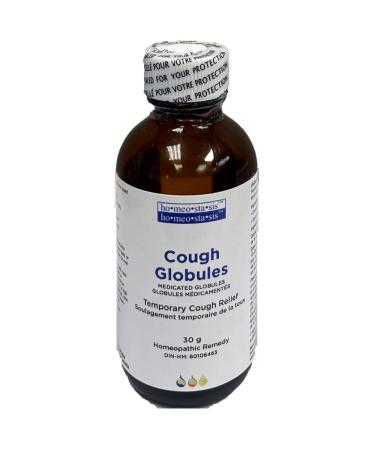 Maxion Homeostasis Cough Globules Medicated Homeopathic Remedy for Temporary Cough Relief 30 g
