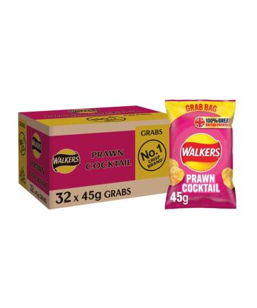 Walkers Prawn Cocktail 45 g (Case of 32)