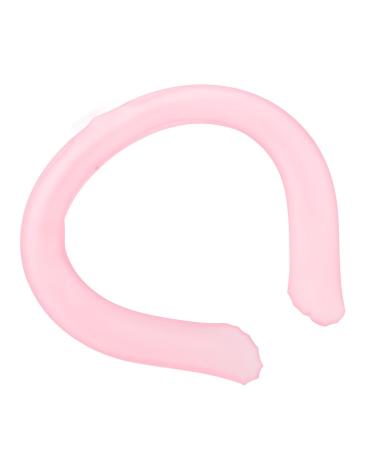 Cooling Neck Tube Reusable Neck Cooler with Ice Crystals Stay Cool in Summer Heat Pink
