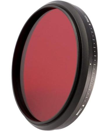 Runshuangyu 77mm 6 in 1 Infrared IR Pass X-Ray Lens Filter Compatible with Canon Nikon Sony - Adjustable 530nm to 750nm Screw-in Filter for DSLR Camera - Buy Online on SooperMarket.com