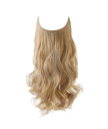 Hair Secrets Extensions Hair Extensions Hairpieces Flip in Women Hair Extensions Natural Wave Invisible Halo (Dirty Blonde)