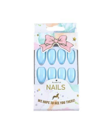 Brishow Salon Quality Artificial Nails - 24PCS Fake Nails for Women & Girls | International Shipping Available - Buy Online on SooperMarket.com