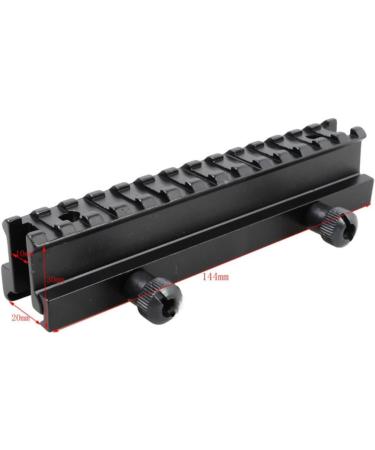 HOUSON MLok to Picatinny Rail Adapter - 20mm Tactical Scope Extend Mount C0021 for International Shipping - Buy Online on SooperMarket.com