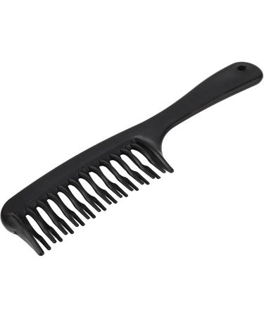 SRMAN 6X Black Double Row Tooth Detangler Hair Comb Shampoo Comb with Handle for Long Curly Wet Hair - Buy Online on SooperMarket.com