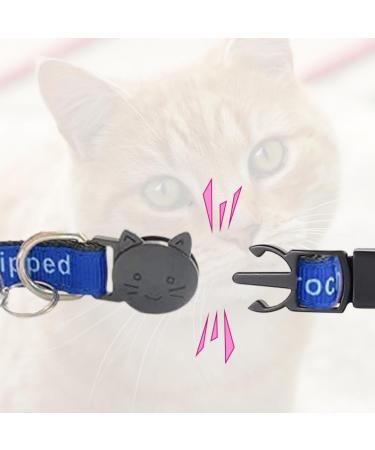 Worded Cat Collars Please Do Not Feed Me/I Am Microchipped | Safe Quick Release Breakaway Buckle | Zacal Cat Collars - Red Please Do Not Feed Me Red Please Do Not Feed Me (Pack of 3) - Buy Online on SooperMarket.com
