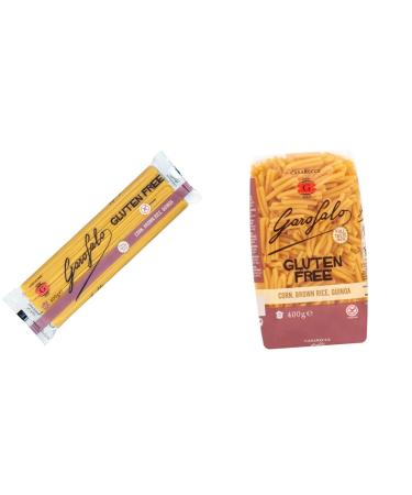 Garofalo Gluten Free Linguine Pasta 400g & Gluten Free Casarecce Pasta 400g 1 + Gluten Free Casarecce Pasta 400g