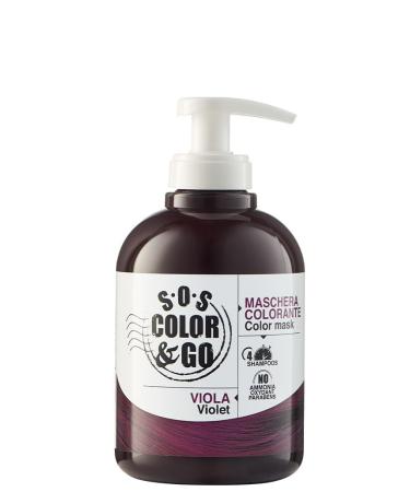 Alama professional S.O.S Color & Go reflektierende und belebende Farbmaske lila 300 ml