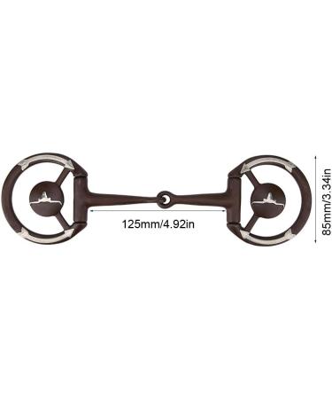 Shanrya Loose Ring Snaffle Bit - Copper Inlay Horse Bit for Riders | International Shipping - Buy Online on SooperMarket.com