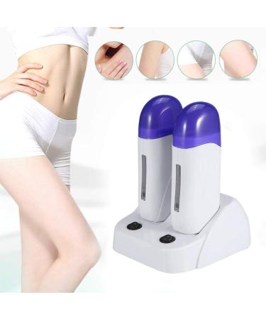 Depilatory Roll Hair Removal Waxing Roller Roll Wax Heater Waxing Paper Electric Rolling Wax Warmer Body Hair Removal Salon Tool (5#) - Buy Online on SooperMarket.com