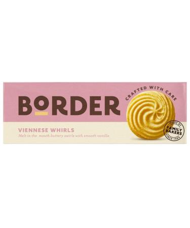 Borders Biscuits Light and Buttery Viennese Whirls 140g (3 x 140g)