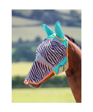 Shires Zeb-Tek Fly Mask - Zebra Print Full zebra Full