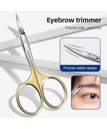 Zhong Tool 4 in 1 Stainless Steel Personal Care Set - Professional Makeup Tools & Ear Spoon - Eyebrow Care 4PCS - Buy Online on SooperMarket.com