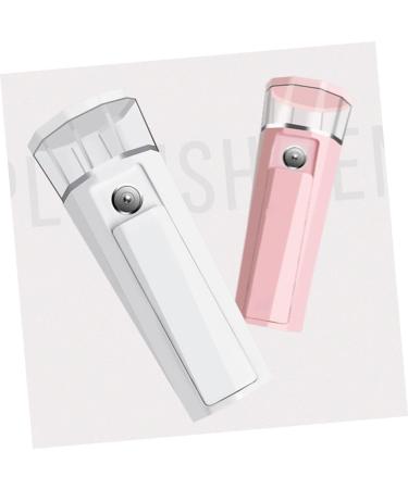 Baluue 2 Pcs Facial Spa Steamer Face Humidifier for Facials Face Spa Atomizer Facial Mister Spray Pink - Buy Online on SooperMarket.com