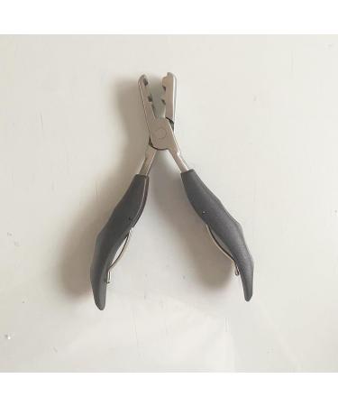 Heat Fusion Glue Keratin Bonding Micro Rings Removal Pliers for Hair Extensions hair plier hair extension plier (with 3mm and 5mm grooves) - Buy Online on SooperMarket.com