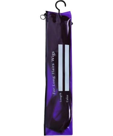 Lesunbak Wig Holder For Multiple Wigs - Hair Extension Holder - Extra Long Wig Holder Storage Space-Saving Design Home Use For Must-have Purple - Buy Online on SooperMarket.com