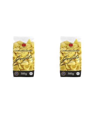 Garofalo Conchiglioni Pasta 500 gram (Pack of 2)