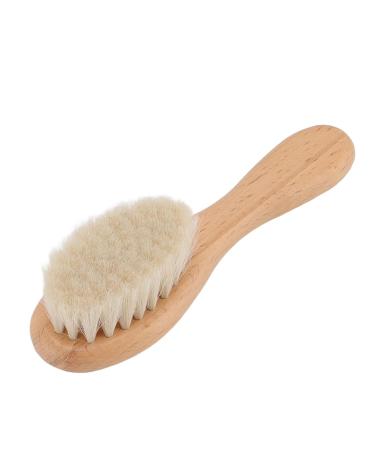 Baby Hairbrush Set - Soft Double Sided Comb with Goat Bristles for Newborns - Buy Online on SooperMarket.com