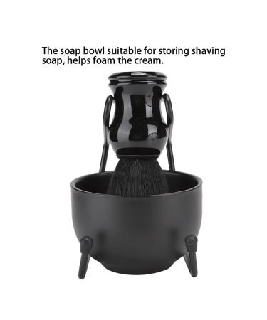 3 Piece Men's Grooming Kit - Shaving Soap Bowl Brush & Tool Stand | Best Face & Beard Care Set for Ultimate Grooming - Buy Online on SooperMarket.com