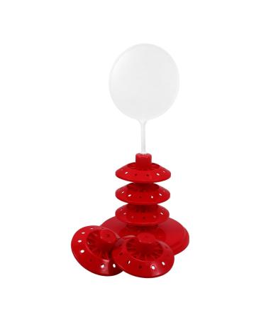 HOLIDYOYO pp lollipop holder desktop lollipop holder lollipops stand plastic lollipop rack red