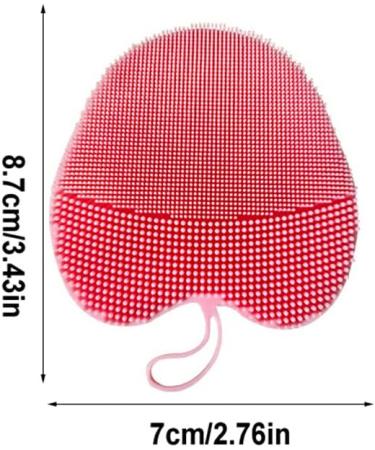 Dajidafu Unisex Silicone Facial Cleaning Brush Washing Brushes Exfoliating Universal Pore-shrinking Tools Bathroom Hotel - Buy Online on SooperMarket.com