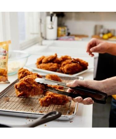 Buy Louisiana Seasoned Crispy Chicken Fry Batter 9oz - Pack of 3 | Flavorful Coating for Perfect Fried Chicken - Buy Online on SooperMarket.com