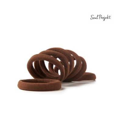 Soul Project Hair Tie Scrunchies - Colorful Rubber Bands for Girls & Women | Universal Elastic Hair Accessories - Buy Online on SooperMarket.com
