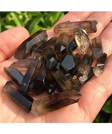 Natural Smoky Quartz Crystal Point Stone Raw Gemstone Rough Specimen Minerals Stone Home Decoration - Buy Online on SooperMarket.com