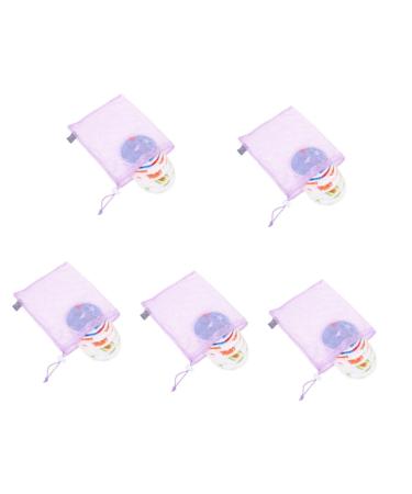 ifundom 5 Sets Nursing Pad Reliable Breast Pads Breastfeeding Essentials Reusable Covers Reusable Breast Pad Covers Reusable Pads Breast-Feeding Essential Breastfeeding Pads
