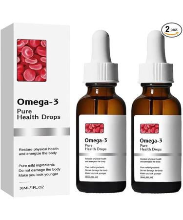 Natravor Omega-3 Drops, Omega-3 Natural Vasclear Drops (2 PCS)