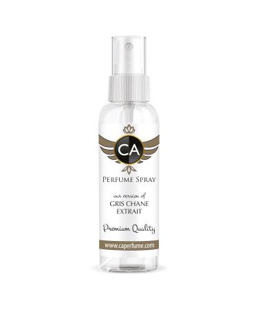 CA Perfume Impression of Gris Chane Extrait For Women & Men Eau de Parfum Spray Atomizer Bottle 2 Fl Oz/60ml-X1