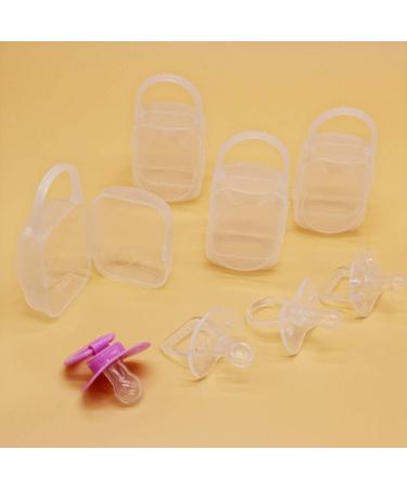 Transparent PP Pacifier Case - Soother Nipple Storage Container for Baby - International Shipping Available - Buy Online on SooperMarket.com