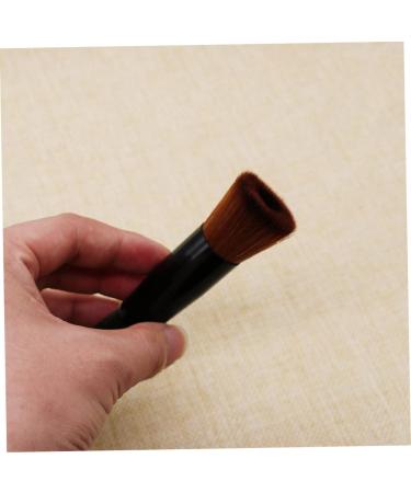 Buy 1PC Concave Makeup Brush - Liquid Cream Blending Tool for Full Coverage | Large Face Cosmetic Applicator (Black) - International Shipping - Buy Online on SooperMarket.com