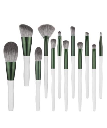 12-Piece High-Quality Makeup Brush Set with Synthetic Bristles & Case | Perfect for Beginners & Makeup Artists - Buy Online on SooperMarket.com