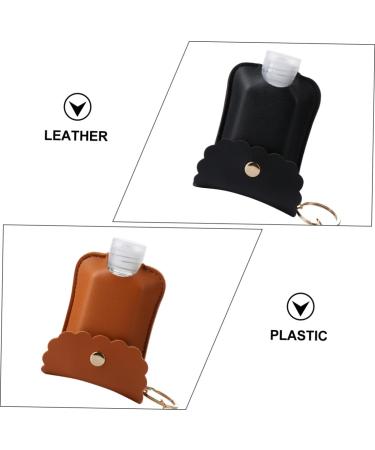 4 Pack Portable Hand Wash Bottle with Keychain - Refillable Bottle Covers for Easy Handwashing on the Go - Buy Online on SooperMarket.com