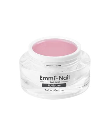 Emmi Nail Studioline Setup-Gel Ros I Led UV Authority for Geln gel I Perfect for natural nail reinforcement I Mittel viscos & self-smoothing I 30ml 30 ml (1 Pack) Ros