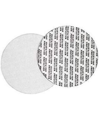 100PCS Pressure Sensitive Foam Cap Liners Tamper Foam Gasket Seals Sealing Inserts for Jar Bottles Containers Diameter 2.7cm - Buy Online on SooperMarket.com