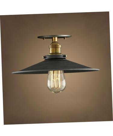 Gadpiparty Ceiling Light Retro Light Ceiling Lamps Balcony Light Retro Lamp Wrought Iron Metal Lamp