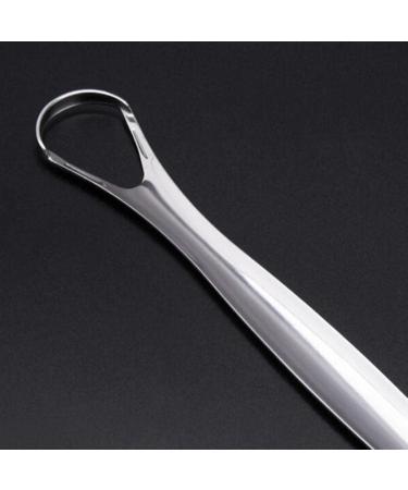 Seasaww 2x Tongue Cleaner - Portable Stainless Steel Tongue Scraper for Fresh Breath | International Shipping - Buy Online on SooperMarket.com